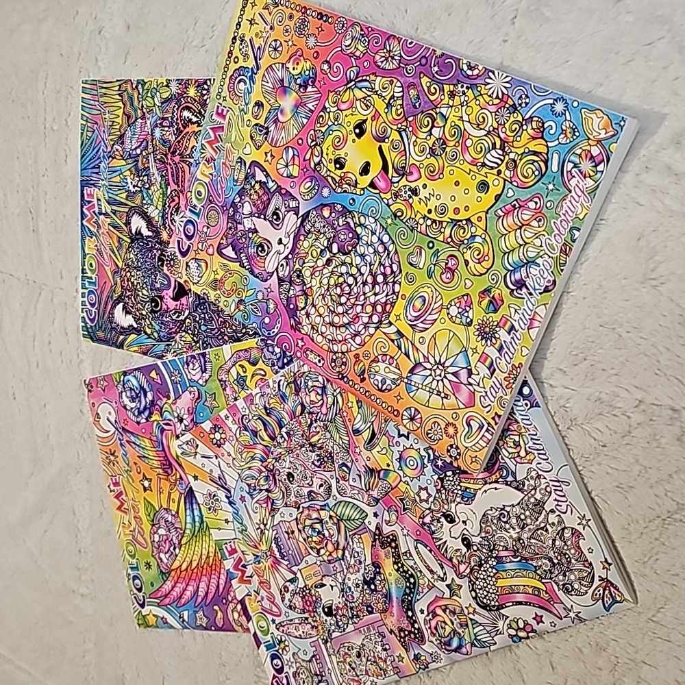 Lisa Frank Adult Coloring Books